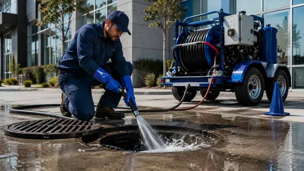 Commercial Hydro Jet Drain Cleaning in Shaver Lake